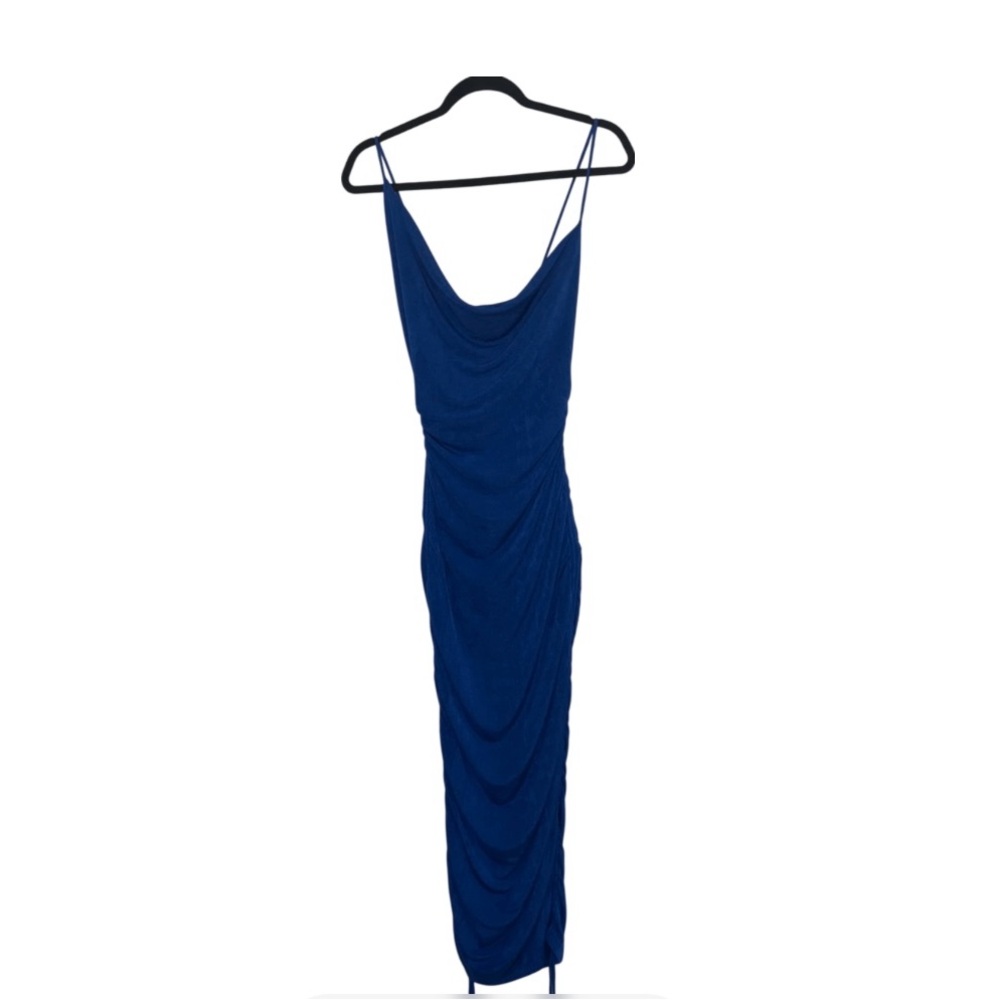 JLUXLABEL Blue Sleeveless Slip Dress